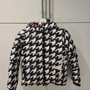Perfect Moment Black and White Kids Puffer Jacket